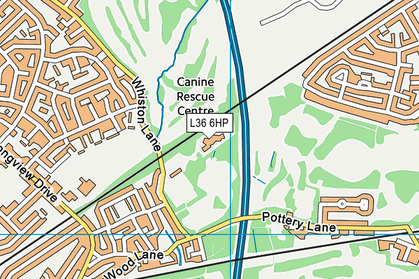 L36 6HP map - OS VectorMap District (Ordnance Survey) L36 6HP map - OS VectorMap District (Ordnance Survey)