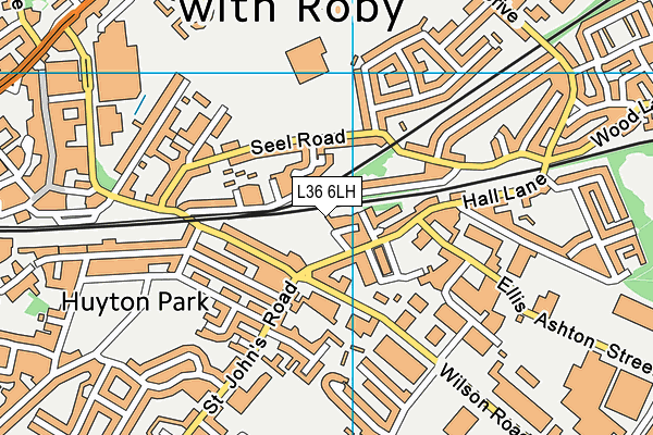 L36 6LH map - OS VectorMap District (Ordnance Survey) L36 6LH map - OS VectorMap District (Ordnance Survey)