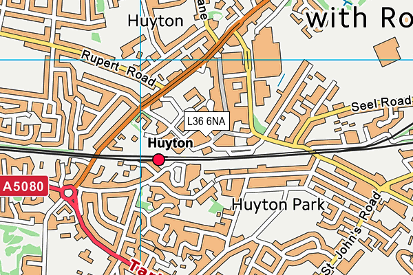 L36 6NA map - OS VectorMap District (Ordnance Survey) L36 6NA map - OS VectorMap District (Ordnance Survey)