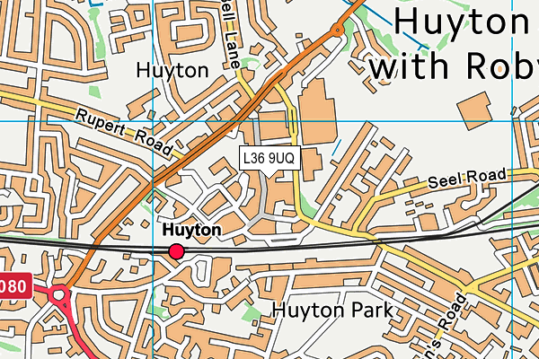 L36 9UQ map - OS VectorMap District (Ordnance Survey) L36 9UQ map - OS VectorMap District (Ordnance Survey)