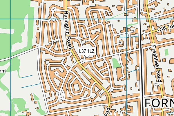 L37 1LZ map - OS VectorMap District (Ordnance Survey) L37 1LZ map - OS VectorMap District (Ordnance Survey)