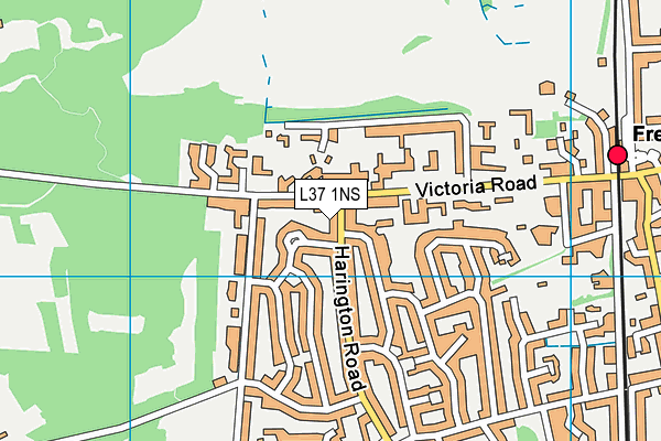 L37 1NS map - OS VectorMap District (Ordnance Survey) L37 1NS map - OS VectorMap District (Ordnance Survey)