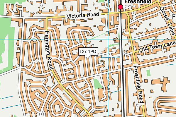 L37 1PQ map - OS VectorMap District (Ordnance Survey) L37 1PQ map - OS VectorMap District (Ordnance Survey)