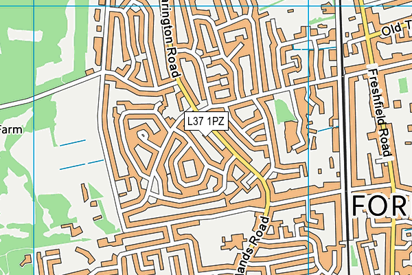 L37 1PZ map - OS VectorMap District (Ordnance Survey) L37 1PZ map - OS VectorMap District (Ordnance Survey)