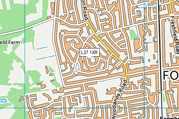 L37 1XR map - OS VectorMap District (Ordnance Survey) L37 1XR map - OS VectorMap District (Ordnance Survey)