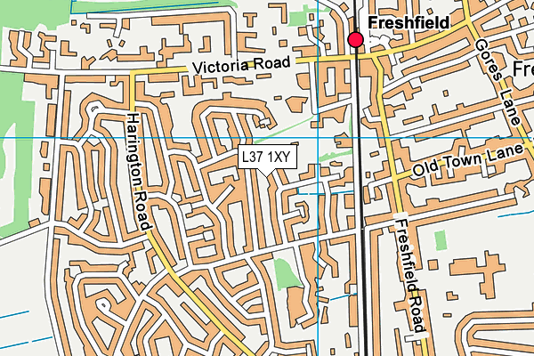 L37 1XY map - OS VectorMap District (Ordnance Survey) L37 1XY map - OS VectorMap District (Ordnance Survey)