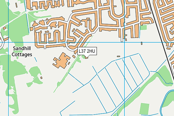 L37 2HU map - OS VectorMap District (Ordnance Survey) L37 2HU map - OS VectorMap District (Ordnance Survey)