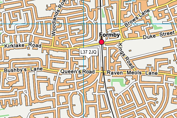 L37 2JQ map - OS VectorMap District (Ordnance Survey) L37 2JQ map - OS VectorMap District (Ordnance Survey)