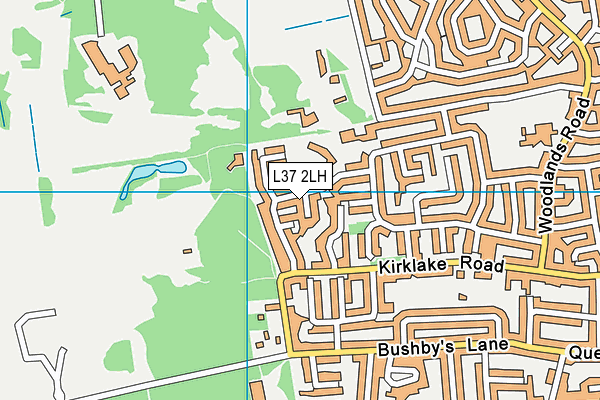 L37 2LH map - OS VectorMap District (Ordnance Survey) L37 2LH map - OS VectorMap District (Ordnance Survey)