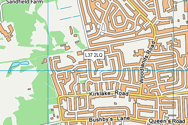 L37 2LQ map - OS VectorMap District (Ordnance Survey) L37 2LQ map - OS VectorMap District (Ordnance Survey)