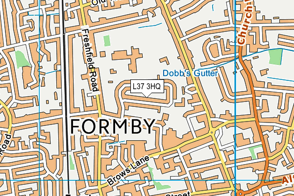 L37 3HQ map - OS VectorMap District (Ordnance Survey) L37 3HQ map - OS VectorMap District (Ordnance Survey)
