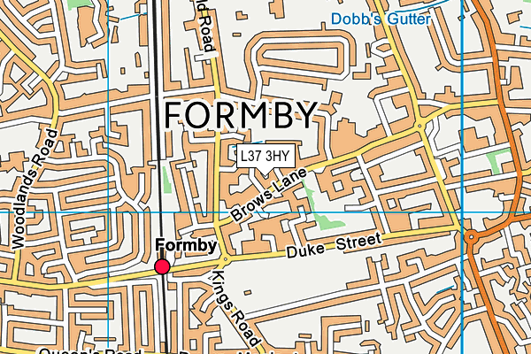 L37 3HY map - OS VectorMap District (Ordnance Survey) L37 3HY map - OS VectorMap District (Ordnance Survey)