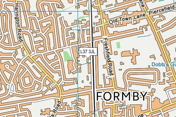 L37 3JL map - OS VectorMap District (Ordnance Survey) L37 3JL map - OS VectorMap District (Ordnance Survey)