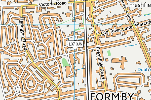 L37 3JN map - OS VectorMap District (Ordnance Survey) L37 3JN map - OS VectorMap District (Ordnance Survey)