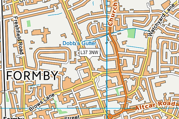 L37 3NW map - OS VectorMap District (Ordnance Survey) L37 3NW map - OS VectorMap District (Ordnance Survey)
