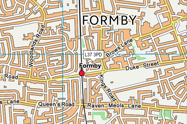 L37 3PD map - OS VectorMap District (Ordnance Survey) L37 3PD map - OS VectorMap District (Ordnance Survey)