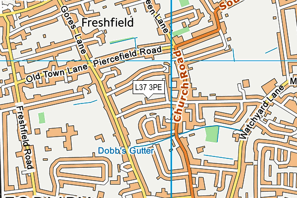 L37 3PE map - OS VectorMap District (Ordnance Survey) L37 3PE map - OS VectorMap District (Ordnance Survey)