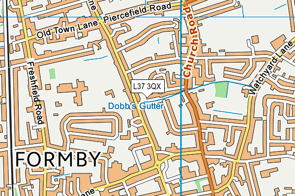 L37 3QX map - OS VectorMap District (Ordnance Survey) L37 3QX map - OS VectorMap District (Ordnance Survey)
