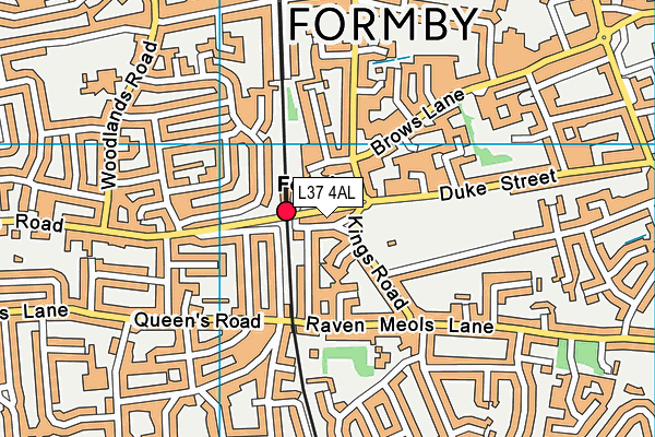 L37 4AL map - OS VectorMap District (Ordnance Survey) L37 4AL map - OS VectorMap District (Ordnance Survey)