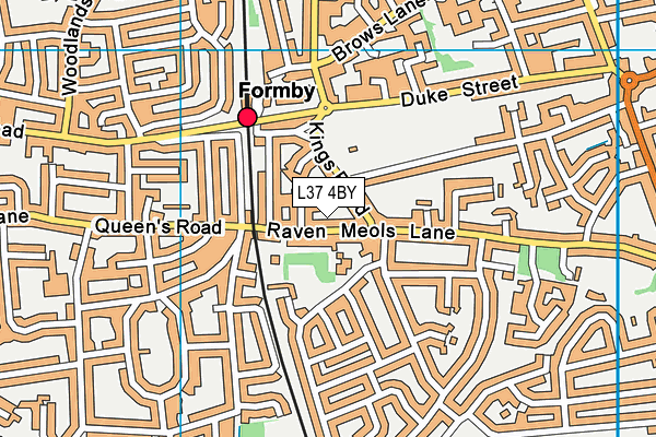 L37 4BY map - OS VectorMap District (Ordnance Survey) L37 4BY map - OS VectorMap District (Ordnance Survey)