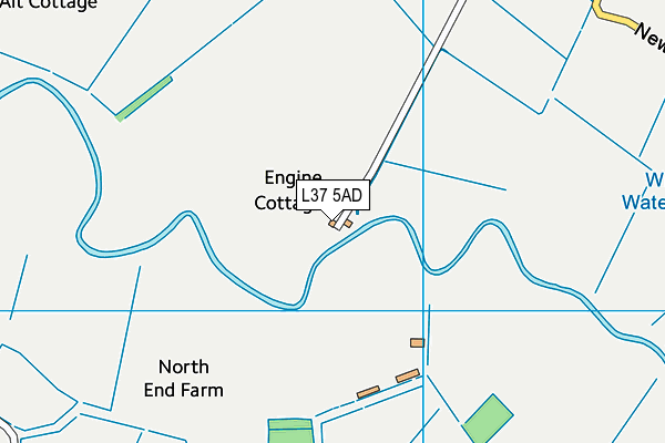 L37 5AD map - OS VectorMap District (Ordnance Survey) L37 5AD map - OS VectorMap District (Ordnance Survey)