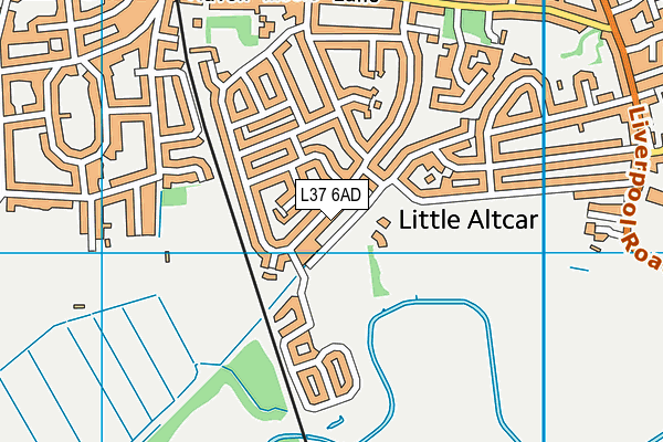 L37 6AD map - OS VectorMap District (Ordnance Survey) L37 6AD map - OS VectorMap District (Ordnance Survey)