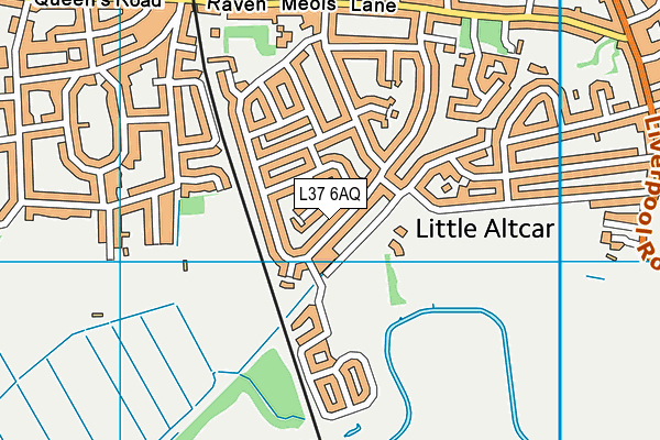 L37 6AQ map - OS VectorMap District (Ordnance Survey) L37 6AQ map - OS VectorMap District (Ordnance Survey)