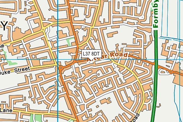 L37 8DT map - OS VectorMap District (Ordnance Survey) L37 8DT map - OS VectorMap District (Ordnance Survey)