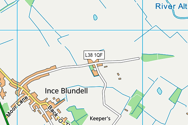 L38 1QF map - OS VectorMap District (Ordnance Survey) L38 1QF map - OS VectorMap District (Ordnance Survey)