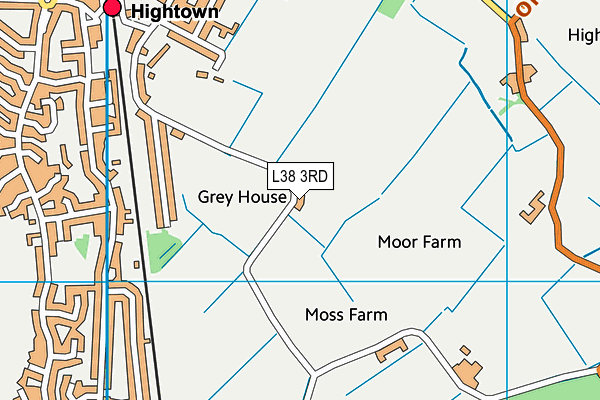 L38 3RD map - OS VectorMap District (Ordnance Survey) L38 3RD map - OS VectorMap District (Ordnance Survey)