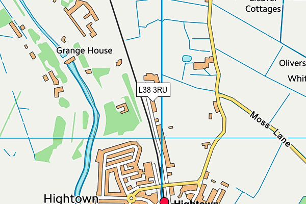 L38 3RU map - OS VectorMap District (Ordnance Survey) L38 3RU map - OS VectorMap District (Ordnance Survey)