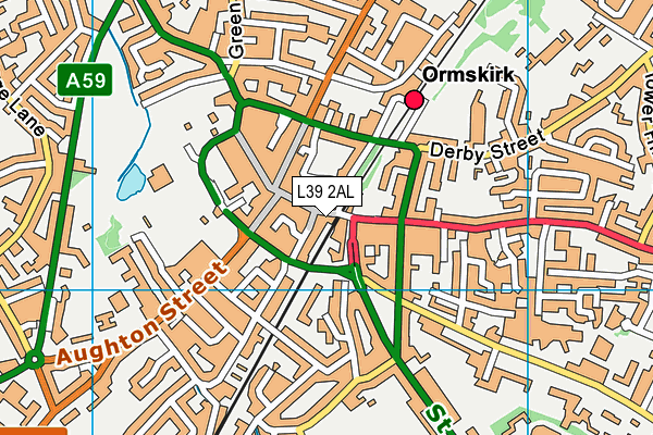 L39 2AL map - OS VectorMap District (Ordnance Survey) L39 2AL map - OS VectorMap District (Ordnance Survey)