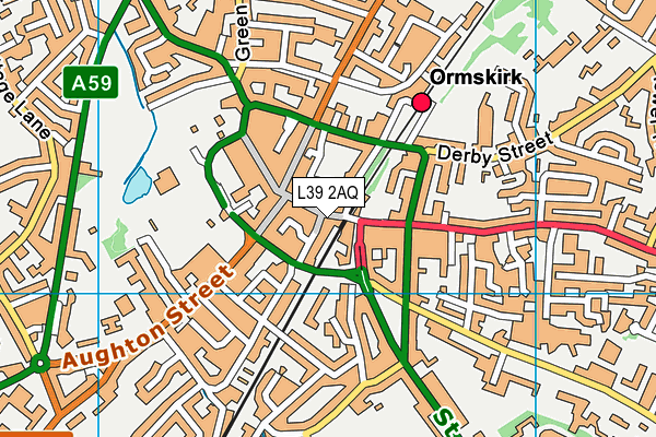 L39 2AQ map - OS VectorMap District (Ordnance Survey) L39 2AQ map - OS VectorMap District (Ordnance Survey)