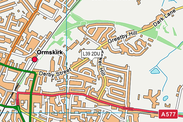 L39 2DU map - OS VectorMap District (Ordnance Survey) L39 2DU map - OS VectorMap District (Ordnance Survey)
