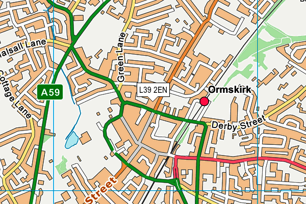 L39 2EN map - OS VectorMap District (Ordnance Survey) L39 2EN map - OS VectorMap District (Ordnance Survey)