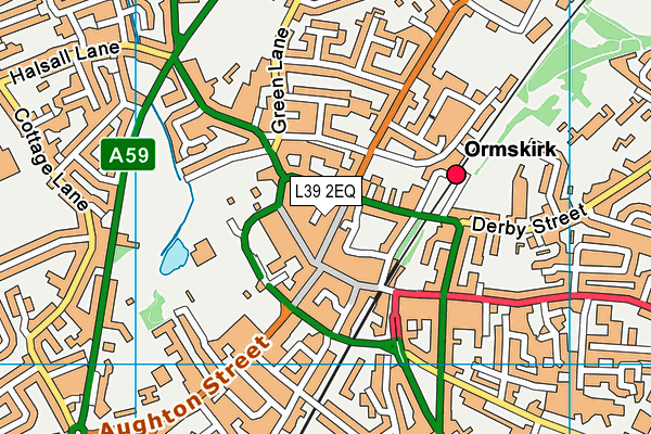 L39 2EQ map - OS VectorMap District (Ordnance Survey) L39 2EQ map - OS VectorMap District (Ordnance Survey)