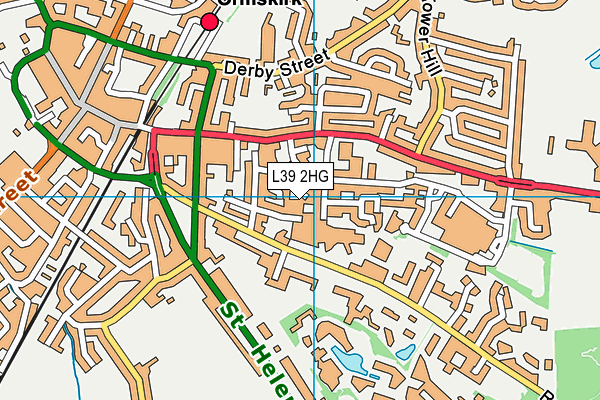 L39 2HG map - OS VectorMap District (Ordnance Survey) L39 2HG map - OS VectorMap District (Ordnance Survey)