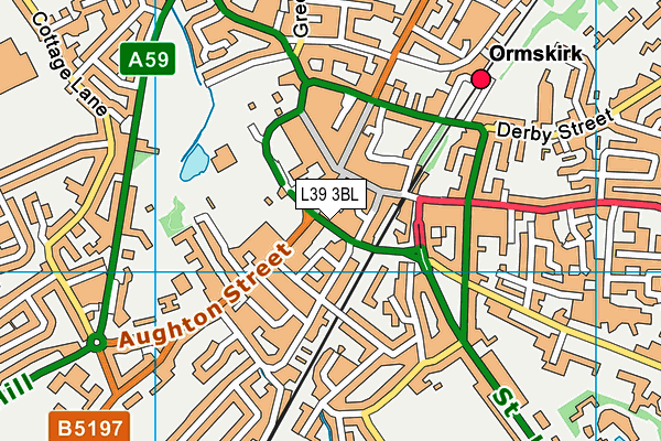 L39 3BL map - OS VectorMap District (Ordnance Survey) L39 3BL map - OS VectorMap District (Ordnance Survey)