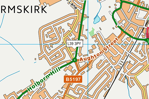 L39 3PY map - OS VectorMap District (Ordnance Survey) L39 3PY map - OS VectorMap District (Ordnance Survey)