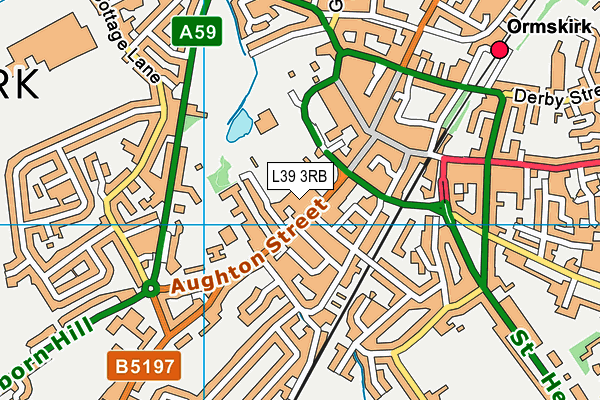L39 3RB map - OS VectorMap District (Ordnance Survey) L39 3RB map - OS VectorMap District (Ordnance Survey)