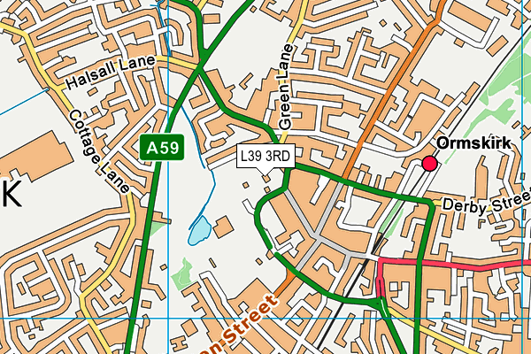 L39 3RD map - OS VectorMap District (Ordnance Survey) L39 3RD map - OS VectorMap District (Ordnance Survey)