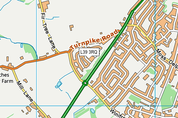 L39 3RQ map - OS VectorMap District (Ordnance Survey) L39 3RQ map - OS VectorMap District (Ordnance Survey)