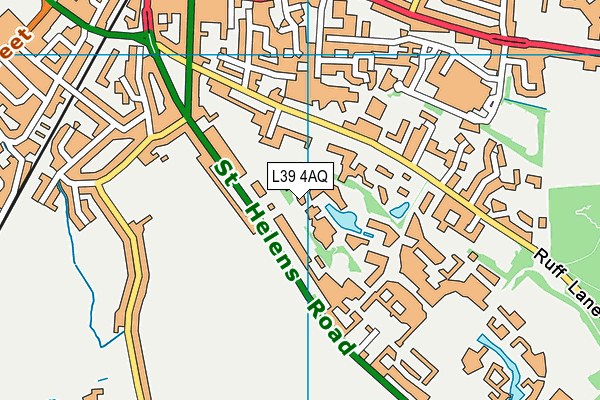 L39 4AQ map - OS VectorMap District (Ordnance Survey) L39 4AQ map - OS VectorMap District (Ordnance Survey)