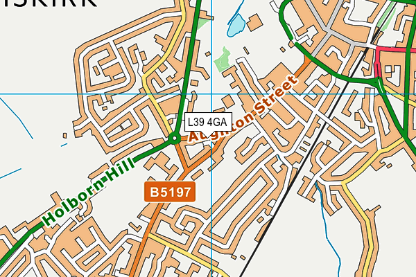 L39 4GA map - OS VectorMap District (Ordnance Survey) L39 4GA map - OS VectorMap District (Ordnance Survey)