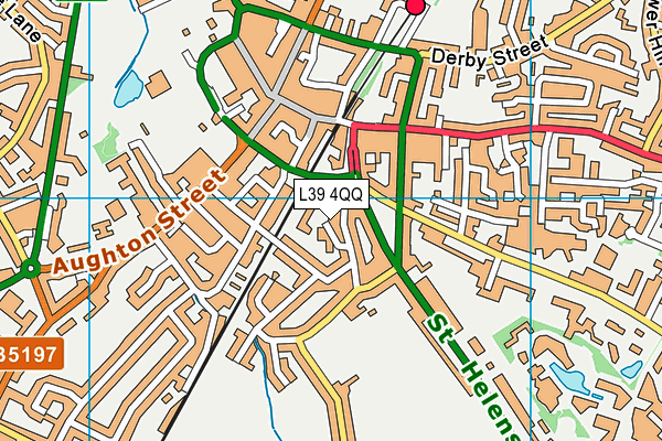 L39 4QQ map - OS VectorMap District (Ordnance Survey) L39 4QQ map - OS VectorMap District (Ordnance Survey)