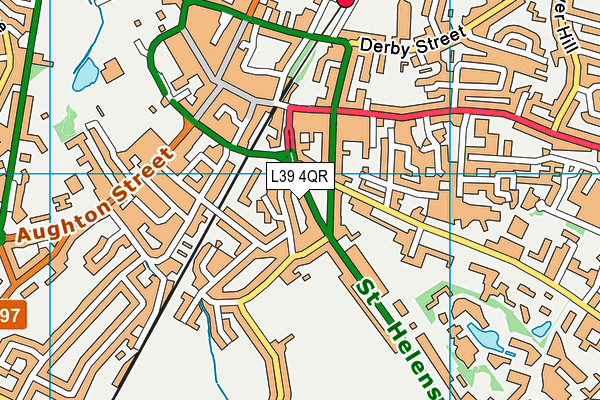 L39 4QR map - OS VectorMap District (Ordnance Survey) L39 4QR map - OS VectorMap District (Ordnance Survey)
