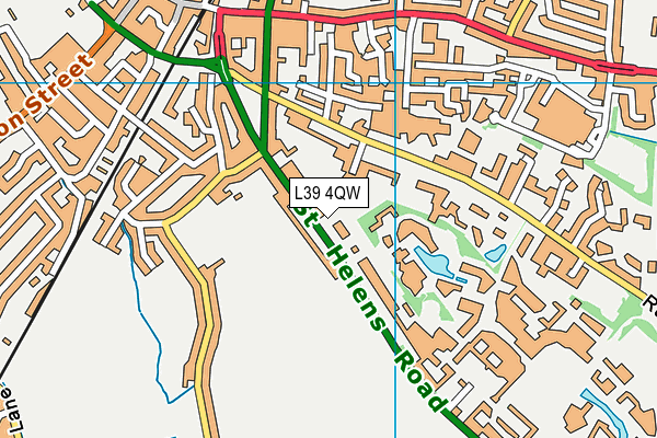 L39 4QW map - OS VectorMap District (Ordnance Survey) L39 4QW map - OS VectorMap District (Ordnance Survey)