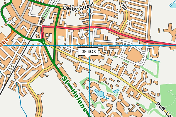 L39 4QX map - OS VectorMap District (Ordnance Survey) L39 4QX map - OS VectorMap District (Ordnance Survey)