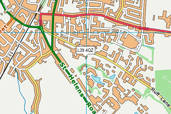 L39 4QZ map - OS VectorMap District (Ordnance Survey) L39 4QZ map - OS VectorMap District (Ordnance Survey)