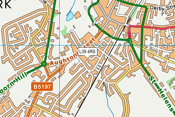 L39 4RS map - OS VectorMap District (Ordnance Survey) L39 4RS map - OS VectorMap District (Ordnance Survey)